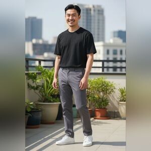 Lululemon ABC 5-Pocket Warpstreme Pants Mens Gray, Waist 40x36